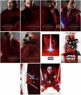 Los Ultimos Jedi - red set